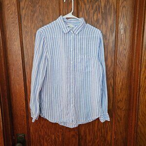 H and M Linen  shirt  Sz S
